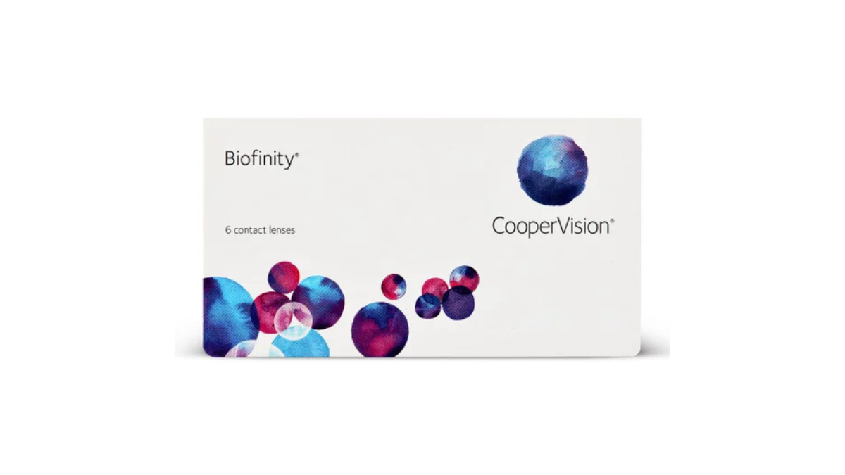 Biofinity  en silicone hydrogel boite de 6